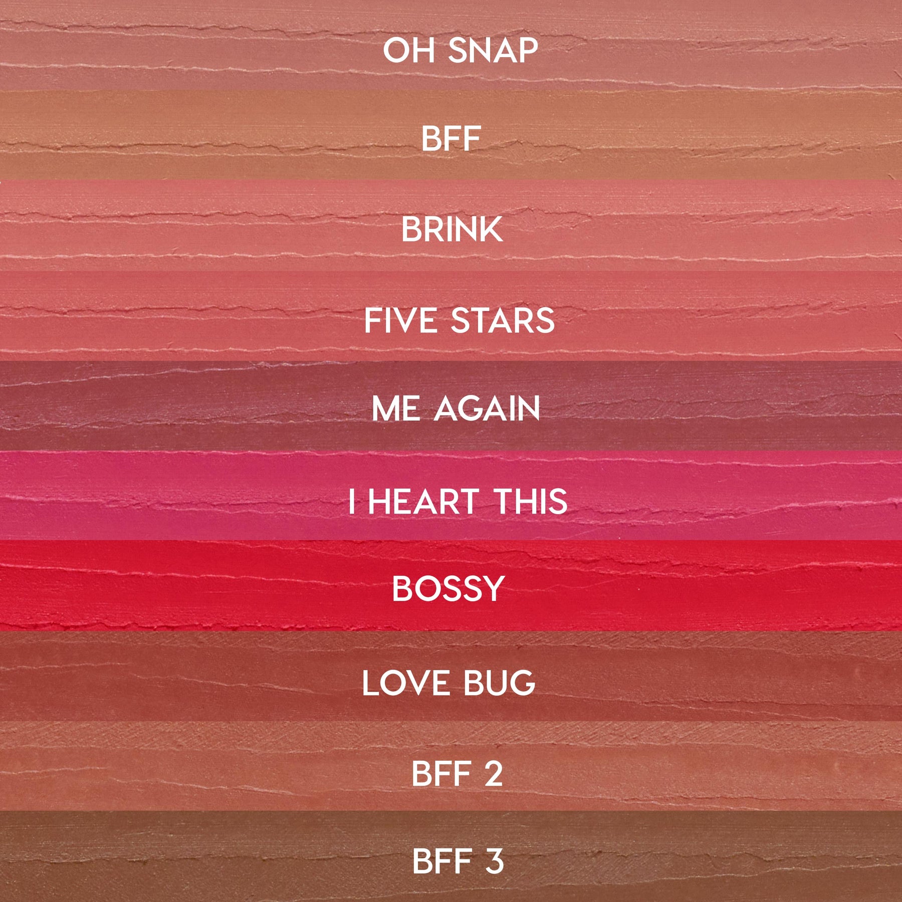 The Lil Box of Lippie Pencils - Daily Set