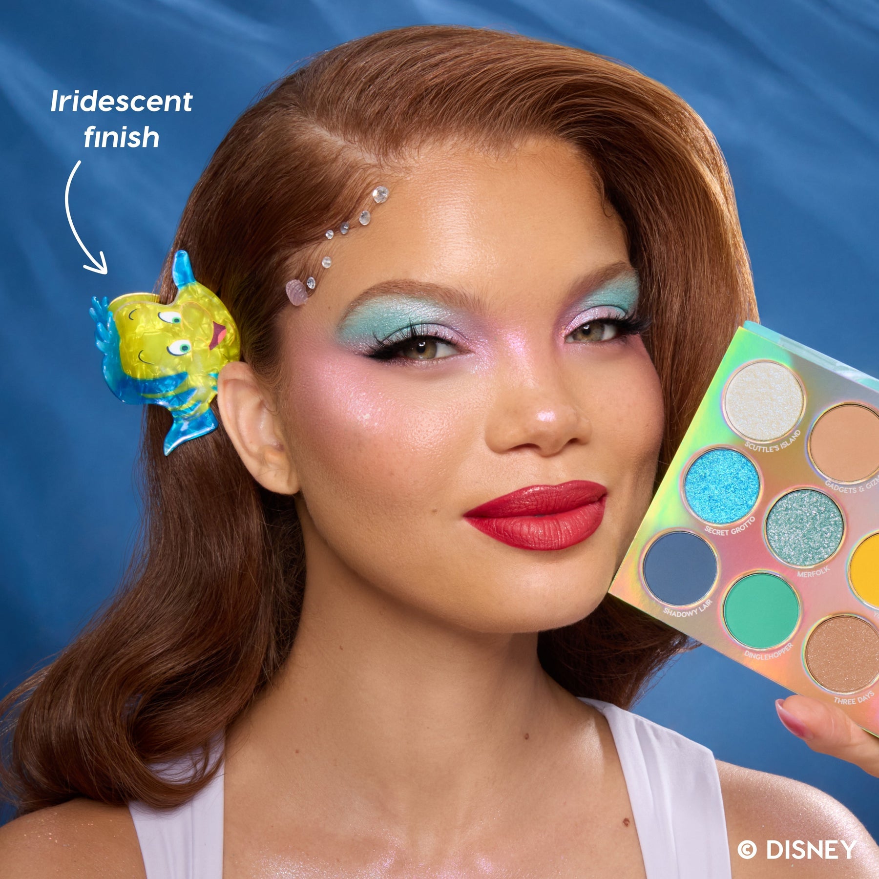 Flounder Hair Clip - Modern Glow